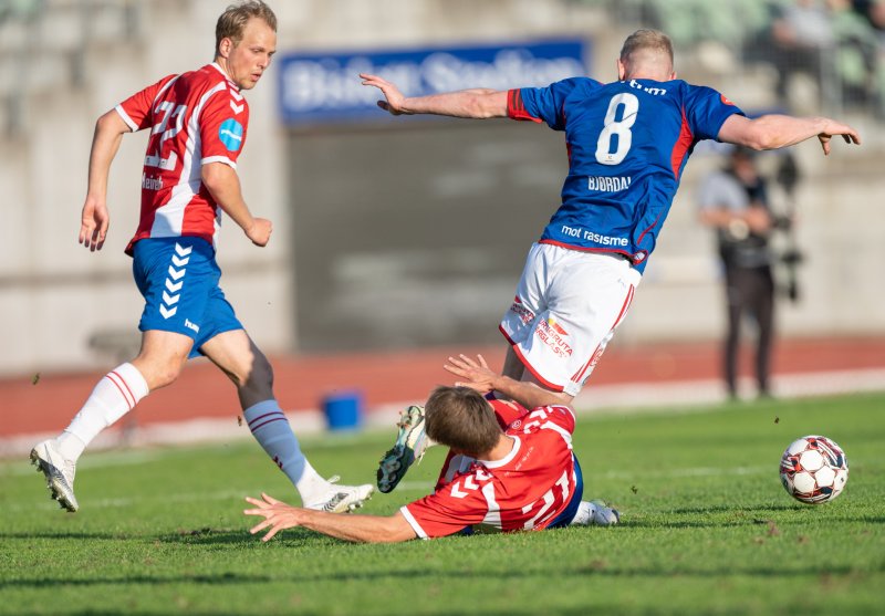 Fra møtet i cupen i fjor. Foto: Lars Opstad / Kladd.no