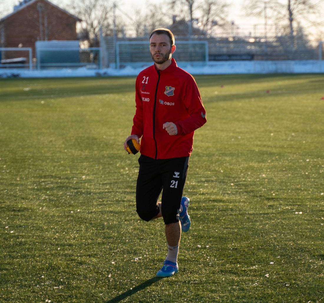 SOMMERKLIPP: Julius Friberg Skaug er klar for en ny sesong.