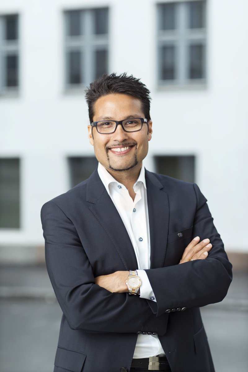 Daniel Kjørberg Siraj, konsernsjef i OBOS. Foto: Hans Fredrik Asbjørnsen.